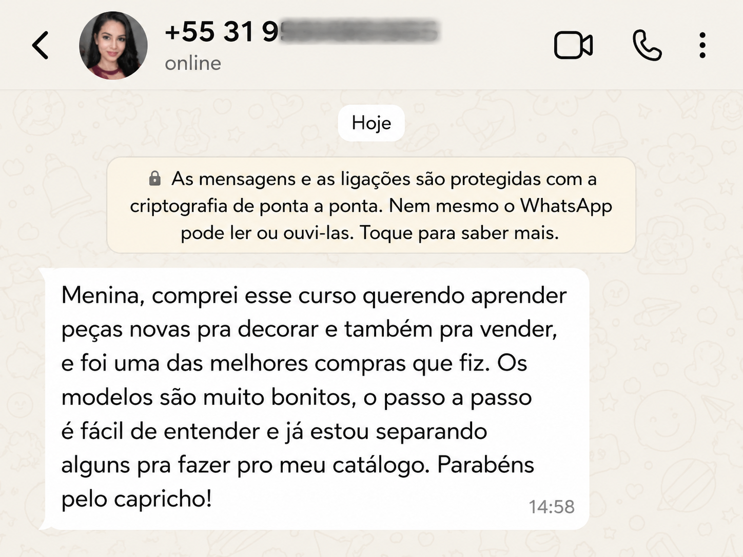 Depoimento de aluna 2